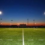 Outdoor Turf Fields Under the Lights